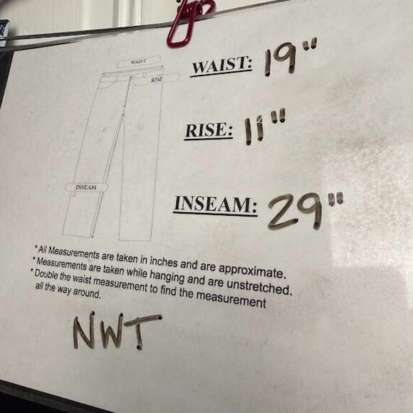 J Jill Corduroy Womens Large Black Tapered Zip Fly Pocketed High Rise NWT Winter - Picture 8 of 9